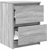 VidaXL Tv-meubel 40x35x54 cm spaanplaat grijs sonoma