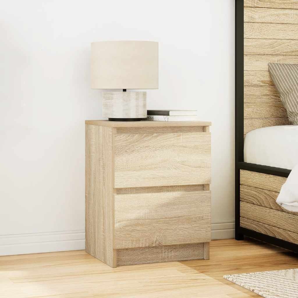 VidaXL Tv-meubel 40x35x54 cm spaanplaat sonoma eikenkleurig