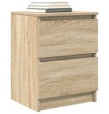 VidaXL Tv-meubel 40x35x54 cm spaanplaat sonoma eikenkleurig