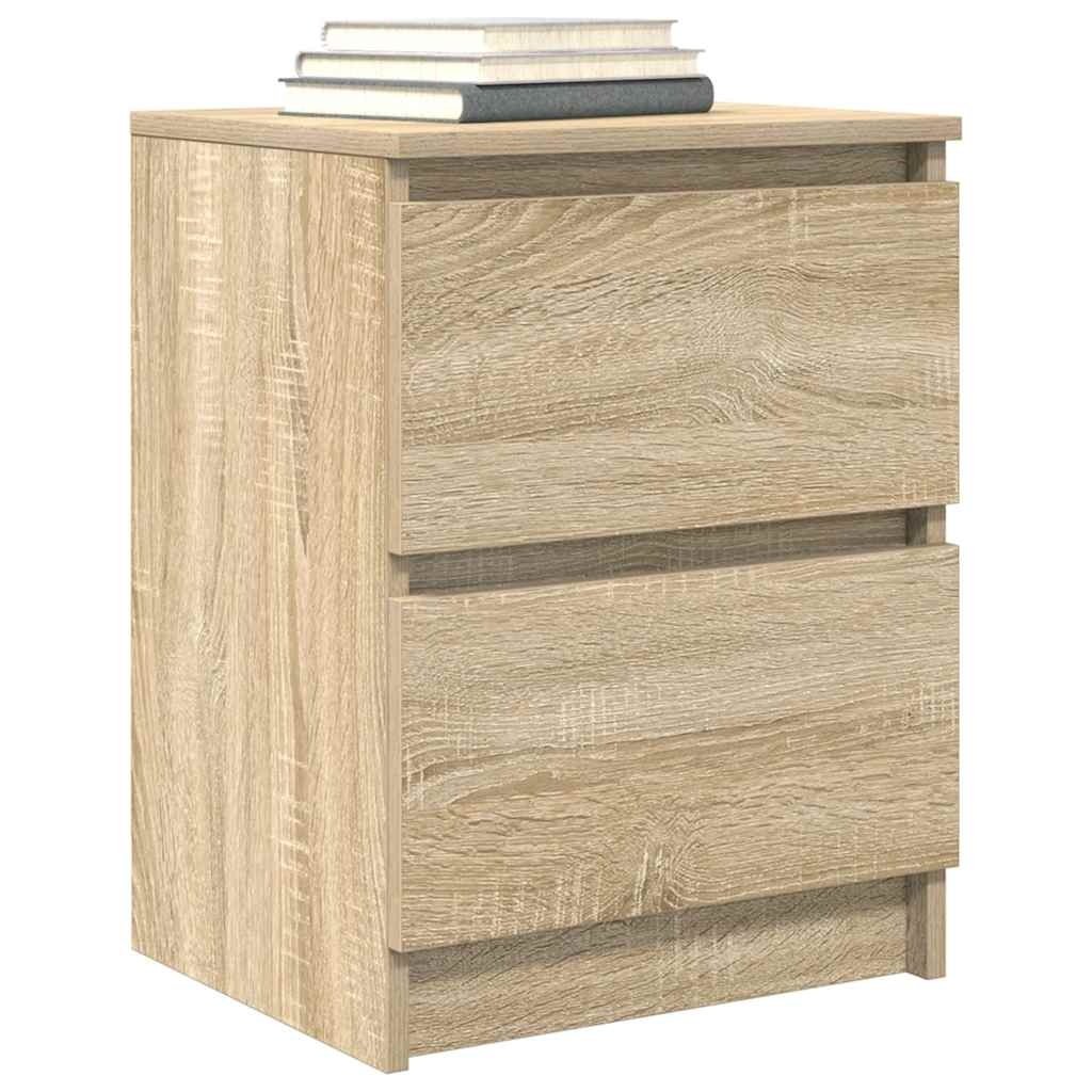 VidaXL Tv-meubel 40x35x54 cm spaanplaat sonoma eikenkleurig