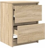 VidaXL Tv-meubel 40x35x54 cm spaanplaat sonoma eikenkleurig