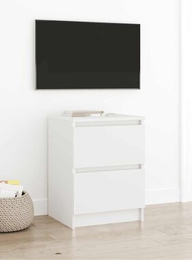 VidaXL Tv-meubel 40x35x54 cm spaanplaat wit