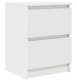 VidaXL Tv-meubel 40x35x54 cm spaanplaat wit