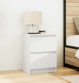 VidaXL Tv-meubel 40x35x54 cm spaanplaat wit