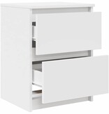 VidaXL Tv-meubel 40x35x54 cm spaanplaat wit