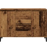 VidaXL Dressoir 102x35x70 cm bewerkt hout oud houtkleurig