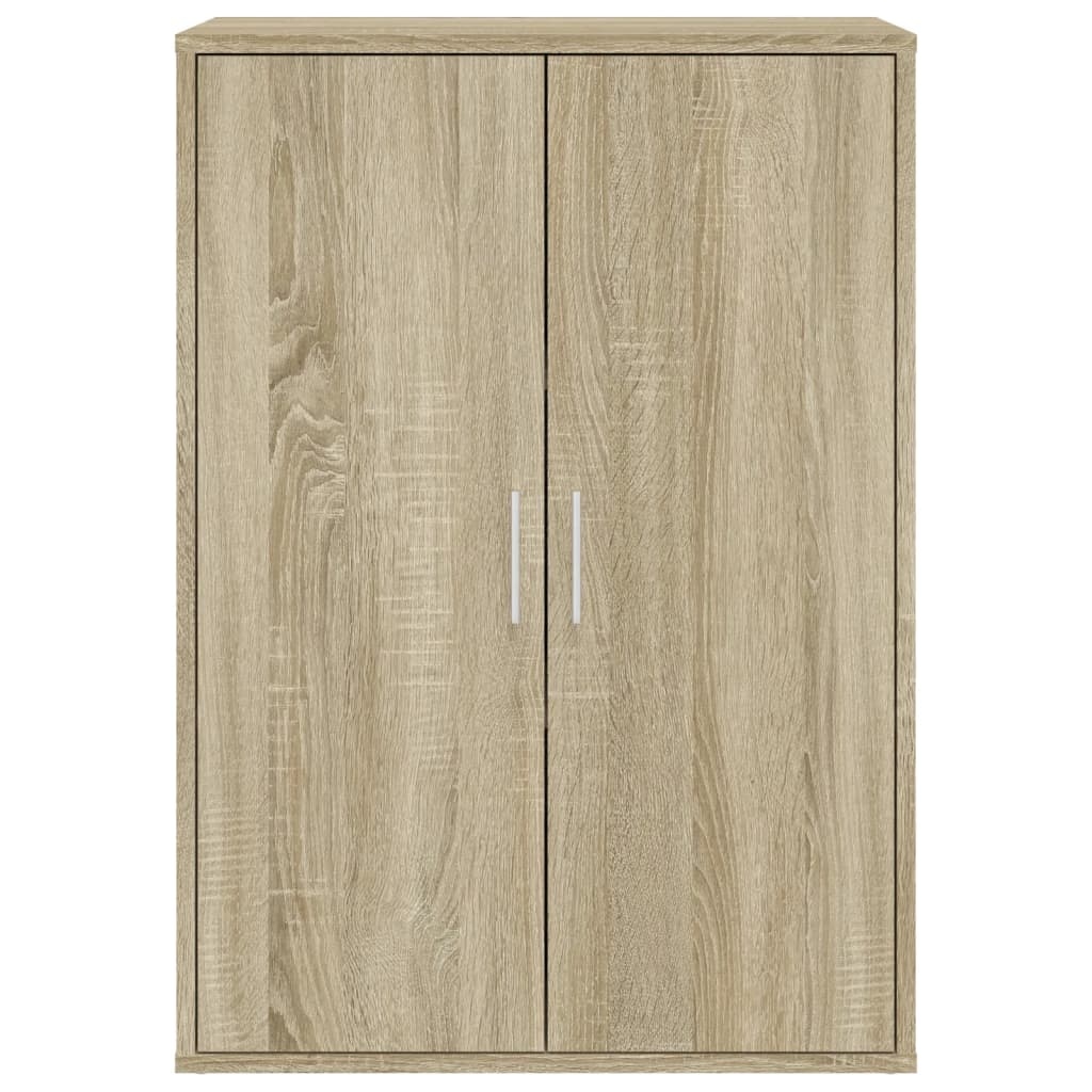 VidaXL Dressoir 60x31x84 cm bewerkt hout sonoma eikenkleurig