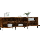VidaXL Tv-meubel 150x30x44,5 cm bewerkt hout gerookt eikenkleurig