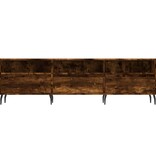 VidaXL Tv-meubel 150x30x44,5 cm bewerkt hout gerookt eikenkleurig