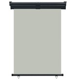 VidaXL Balkonscherm 125x250 cm grijs