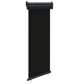VidaXL Balkonscherm 65x250 cm zwart
