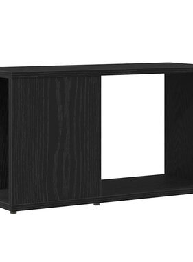VidaXL Tv-meubel 60x24x32 cm spaanplaat zwart eikenkleurig