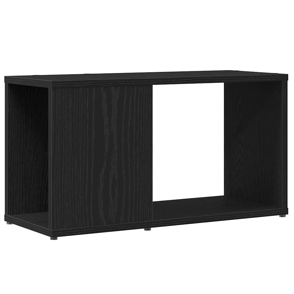 VidaXL Tv-meubel 60x24x32 cm spaanplaat zwart eikenkleurig