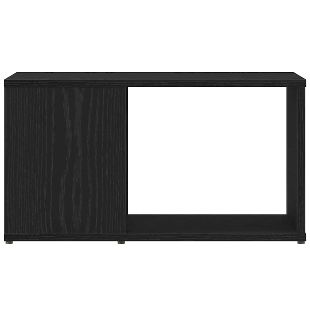 VidaXL Tv-meubel 60x24x32 cm spaanplaat zwart eikenkleurig