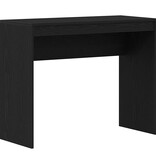 VidaXL Bureau 90x40x72 cm spaanplaat zwart eikenkleurig