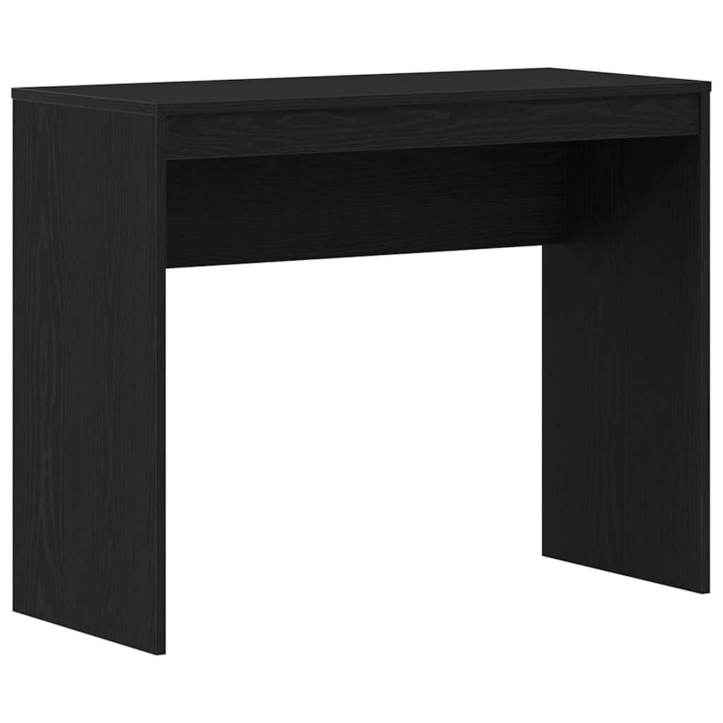 VidaXL Bureau 90x40x72 cm spaanplaat zwart eikenkleurig