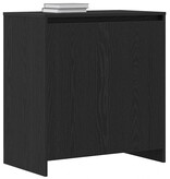 VidaXL Dressoir 70x41x75 cm bewerkt hout zwart eikenkleur