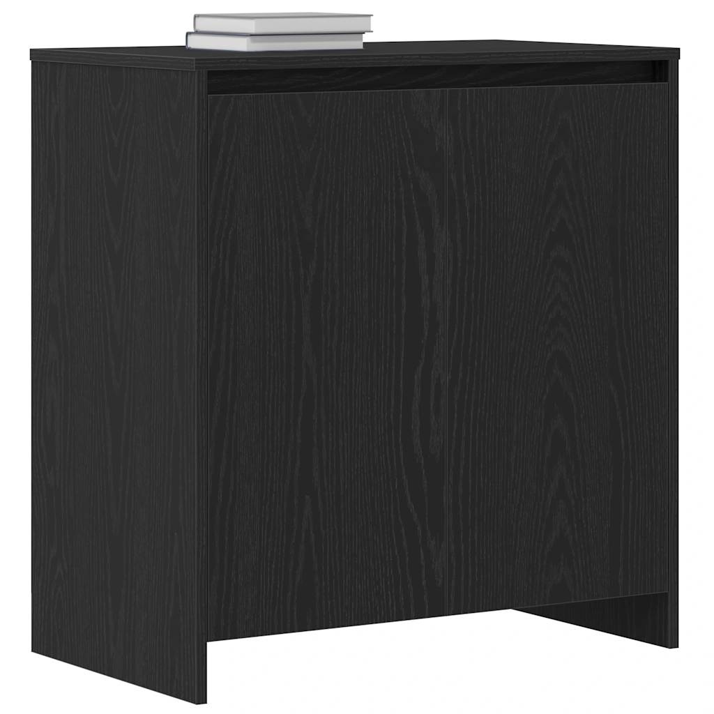 VidaXL Dressoir 70x41x75 cm bewerkt hout zwart eikenkleur