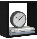VidaXL Wandschappen kubus 6 st 30x15x30 cm bewerkt hout zwart eiken