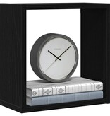 VidaXL Wandschappen kubus 4 st 30x15x30 cm bewerkt hout zwart eiken