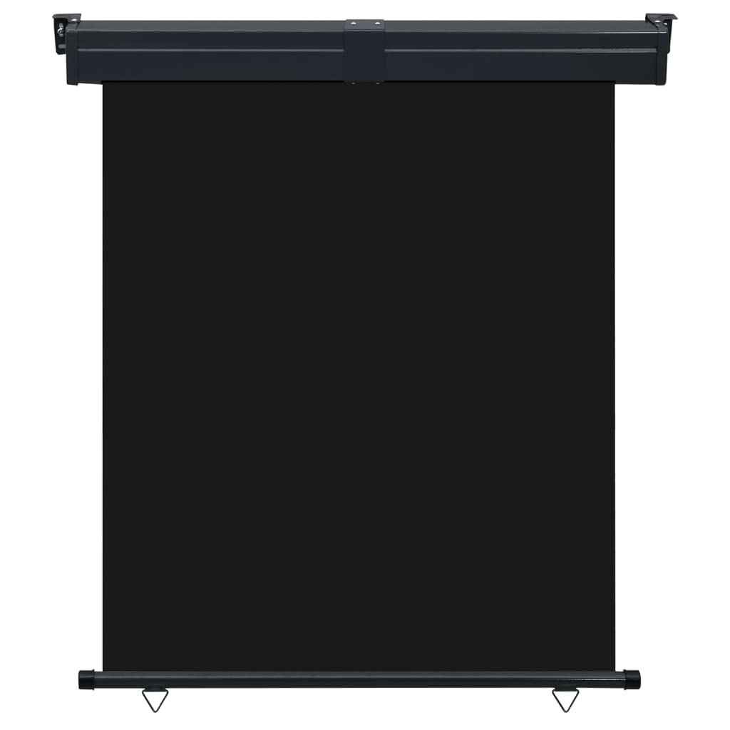 VidaXL Balkonscherm 145x250 cm zwart