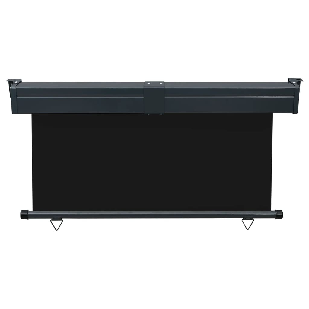 VidaXL Balkonscherm 145x250 cm zwart