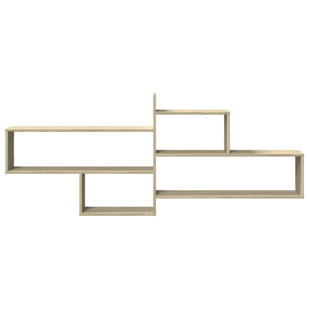 VidaXL Wandschap 167,5x18x68 cm bewerkt hout sonoma eikenkleurig