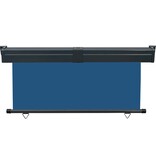 VidaXL Balkonscherm 175x250 cm blauw