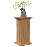 VidaXL Sokkel met opbergruimte 31x30x60 cm hout artisanaal eikenkleur