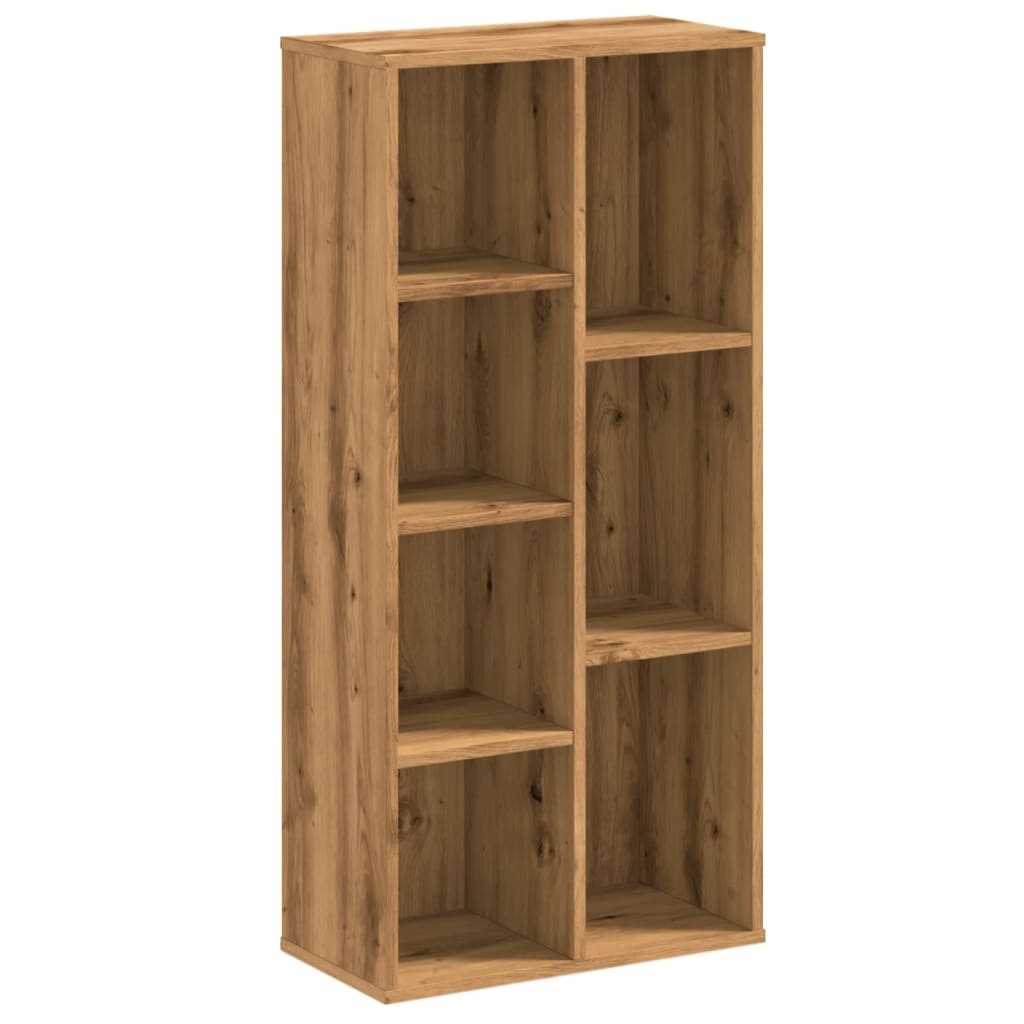 VidaXL Boekenkast 50x25x105 cm bewerkt hout artisanaal eikenkleurig