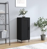 VidaXL Dressoir 34,5x34x90 cm bewerkt hout zwart