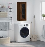 VidaXL Hangkast 34,5x34x90 cm bruin eikenkleur