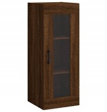 VidaXL Hangkast 34,5x34x90 cm bruin eikenkleur