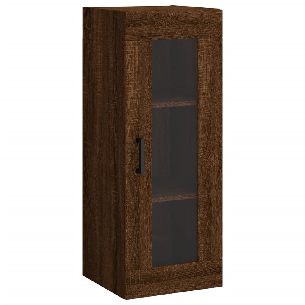 VidaXL Hangkast 34,5x34x90 cm bruin eikenkleur