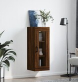 VidaXL Hangkast 34,5x34x90 cm bruin eikenkleur