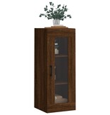 VidaXL Hangkast 34,5x34x90 cm bruin eikenkleur