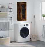 VidaXL Hangkast 34,5x34x90 cm gerookt eikenkleurig