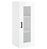 VidaXL Hangkast 34,5x34x90 cm hoogglans wit