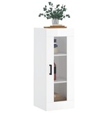 VidaXL Hangkast 34,5x34x90 cm hoogglans wit