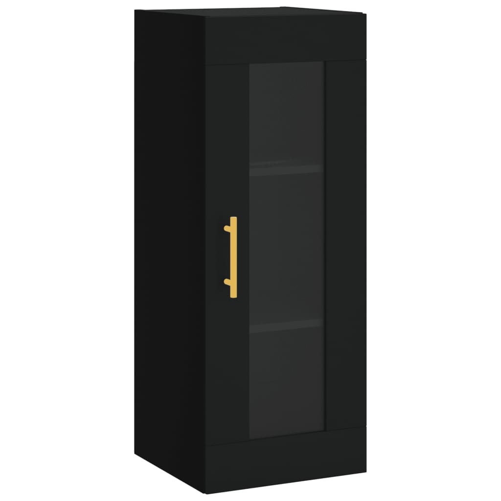 VidaXL Hangkast 34,5x34x90 cm zwart