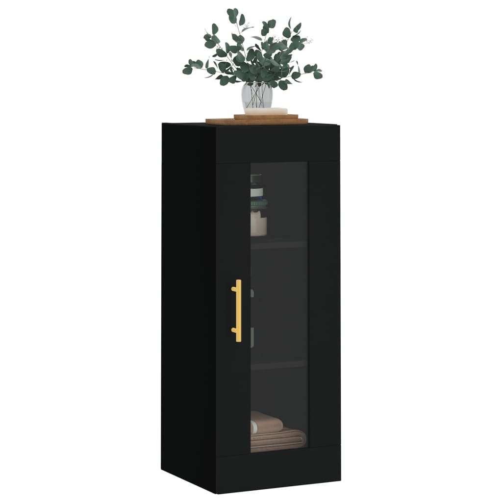 VidaXL Hangkast 34,5x34x90 cm zwart