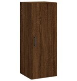 VidaXL Hangkast 34,5x34x90 cm bruin eikenkleur