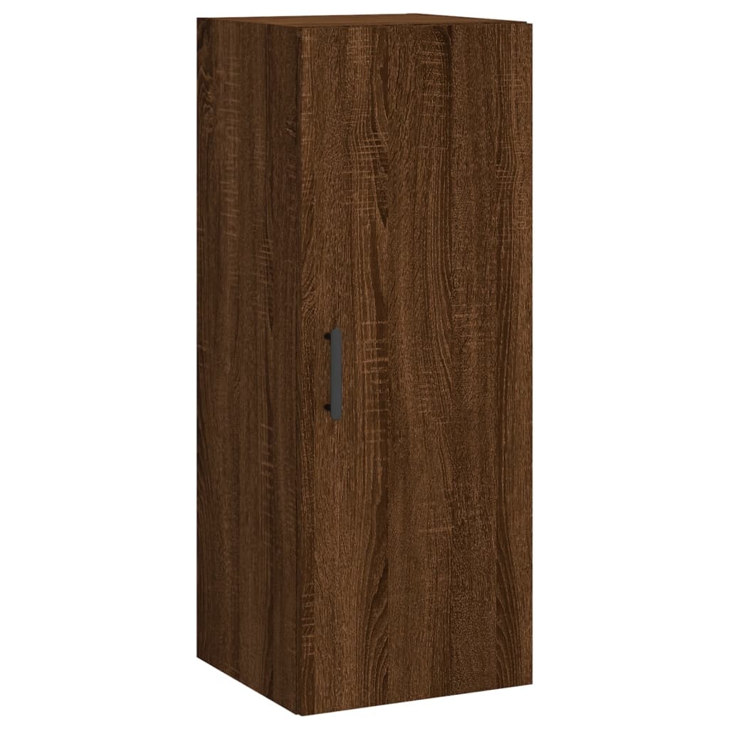VidaXL Hangkast 34,5x34x90 cm bruin eikenkleur