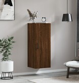 VidaXL Hangkast 34,5x34x90 cm bruin eikenkleur