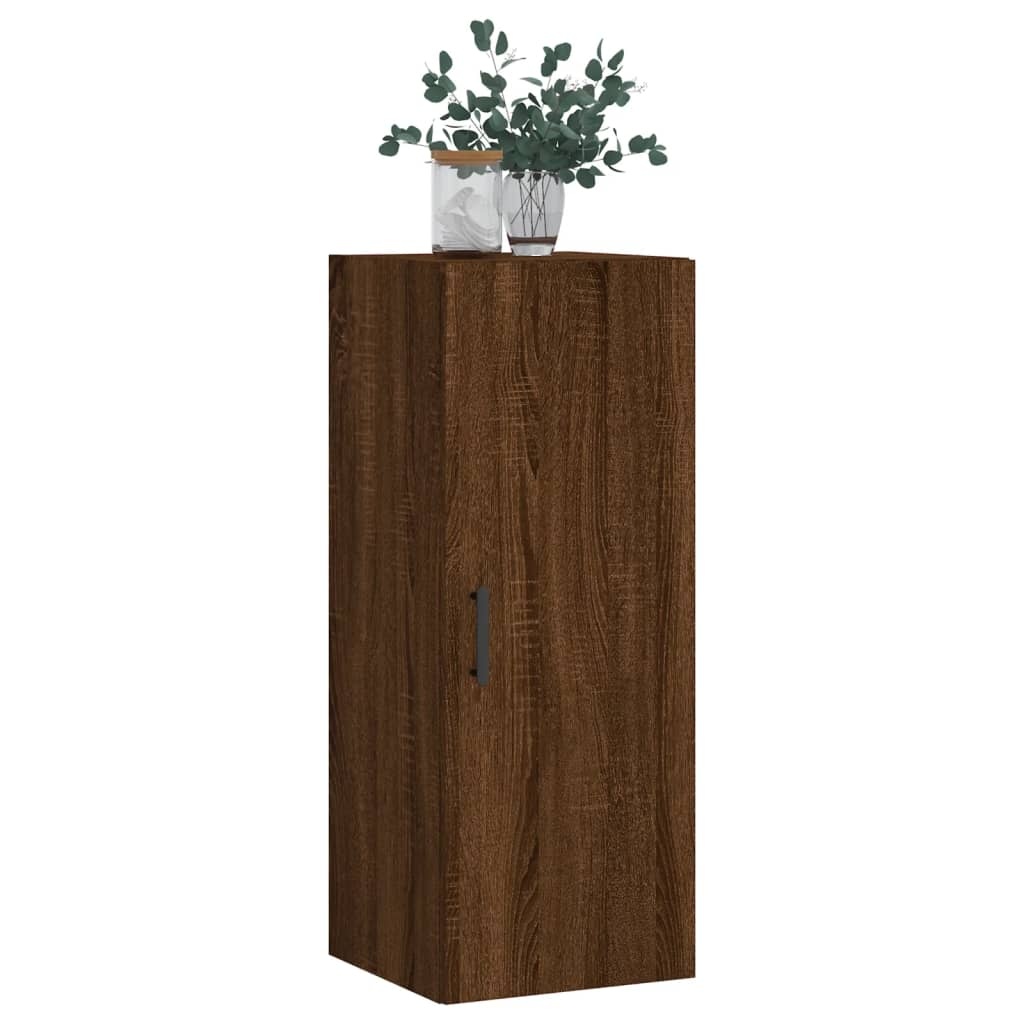 VidaXL Hangkast 34,5x34x90 cm bruin eikenkleur