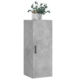 VidaXL Hangkast 34,5x34x90 cm betongrijs