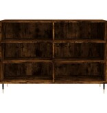 VidaXL Dressoir 103,5x35x70 cm bewerkt hout gerookt eikenkleurig