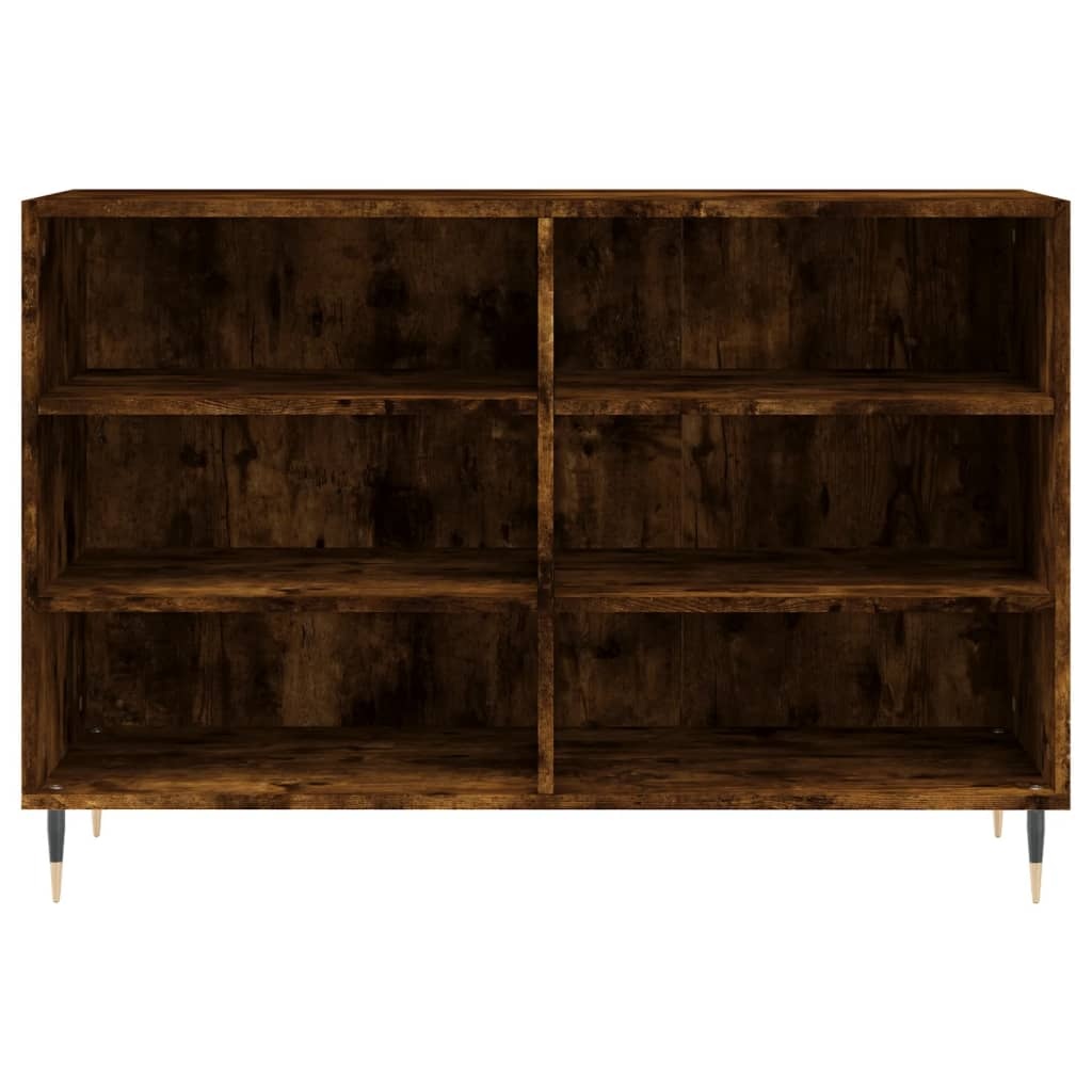 VidaXL Dressoir 103,5x35x70 cm bewerkt hout gerookt eikenkleurig