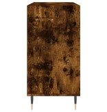 VidaXL Dressoir 103,5x35x70 cm bewerkt hout gerookt eikenkleurig