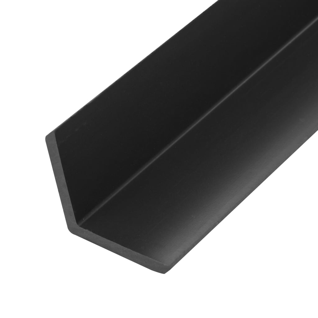 VidaXL Terras hoekplinten 5 st 170 cm HKC grijs
